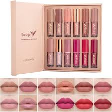 10 Pcs Matte Liquid Lipstick Set Contains Smooth Lip Lacquer Moisturizing Long Lasting Waterproof Velvet High Pigmented Lip Makeup Set For Women