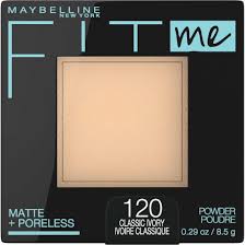 Fit Me Matte & Poreless Powder 120 Classic Ivory