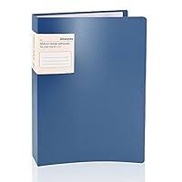 60-Pocket A4 Size Front Pocket File Folder Colour May Vary