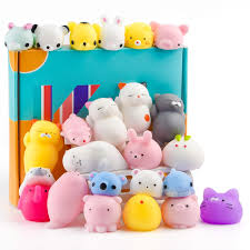 40-Piece Unicorn Squishy Stress Relief Toy Set