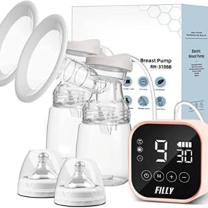 Electric Double Breast Pump with Lactation Function Wearable Hands Free Electric Automatic Breastfeeding Breast Pump