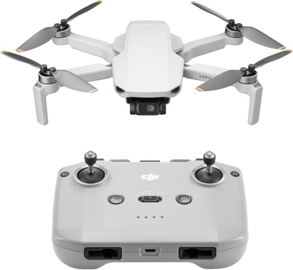 Mini 4K Fly More Combo, Drone with 4K UHD Camera for Adults, Under 249 g, 3-Axis Gimbal Stabilization, 10km Video Transmission, Auto Return, 3 Batteries for 93-Min Max Flight Time, QuickShots