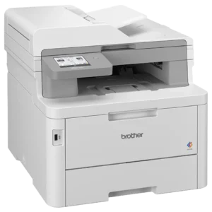 MFC-L3760CDW Color Laser Printer, Fast & Compact Colour Laser LED Multi-Function Printer for Office White