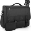 Unisex Simple Laptop Bag Student Commuter Shoulder Bag, Suitable for Work School Handbag Travel Business Office Briefcase