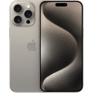 iPhone 15 Pro Max 256GB Natural Titanium 5G With FaceTime - Middle East Version